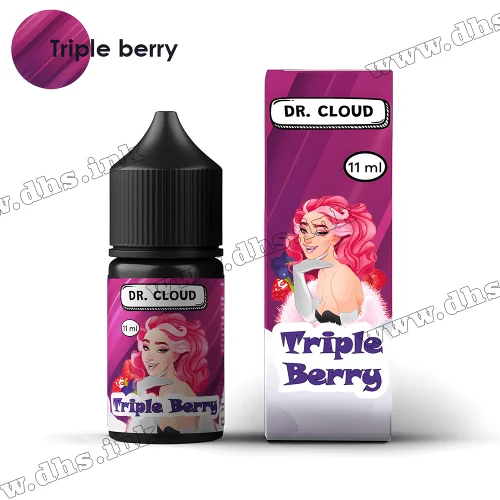 Набір для самозамісу Dr.Cloud Salt 30 мл (50 мг) - Tripple Berry (Ягоди)